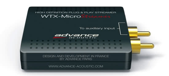 Odtwarzacz sieciowy Advance Acoustic WTX-Microstream