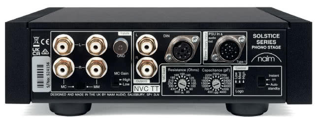 NVC-TT to pod względem funkcjonalnym bardzo uniwersalny phono-stage, chociaż dedykowany tylko gramofonowi Solstice.