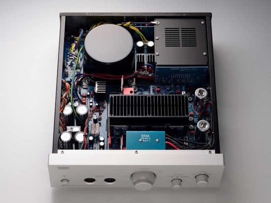 Wzmacniacz słuchawkowy Stax SRM-T8000 - wnętrze