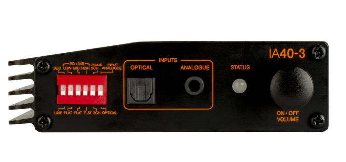 Wzmacniacz instalacyjny Monitor Audio IA40-3 - przyłącza