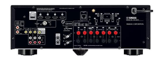Yamaha MusicCast RX-A670 - tylna ścianka