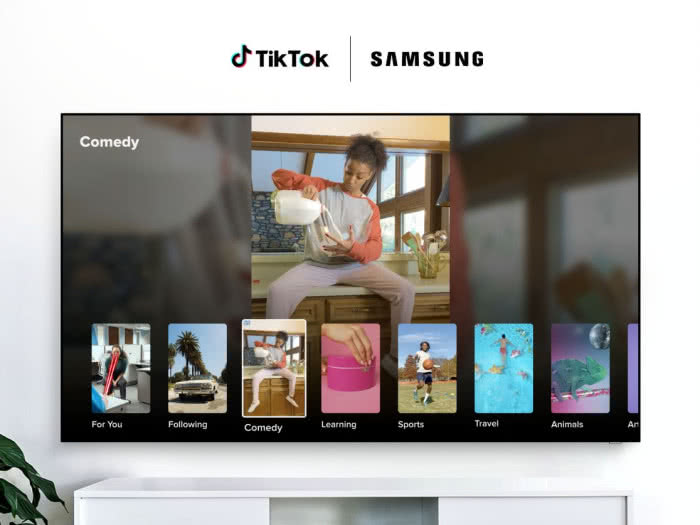 Aplikacja TikTok już na Samsung Smart TV