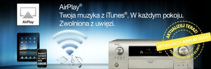 Denon: darmowa aktualizacja Air Play wci�� mo�liwa