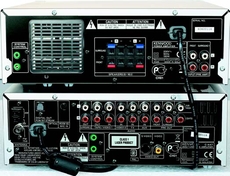 Kenwood AX-7 Paleta wej��
stereo
i kompletne
wyj�cie 5.1,
czterokana�owa
ko�c�wka
systemu
korzysta
jednak tylko
z kana��w
przednich
i efektowych.
