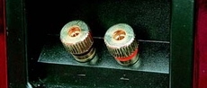 Philips MCD-908 Zaciski g�o�nikowe s� bardzo solidne.