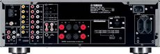 Yamaha  RX-797  Na tylnej oeciance kilka
niespodzianek, przede
wszystkim gniazda wideo,
ale tak�e konektory drugiej
strefy, mo�e nawet
wa�niejszym akcentem jest
przelicznik impedancji.