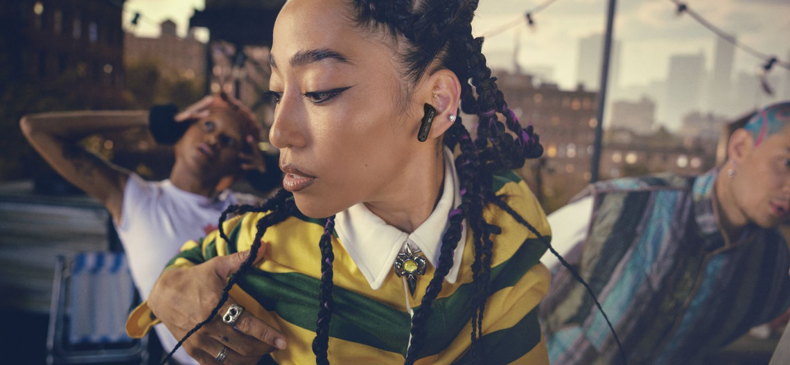 Słuchawki JBL Tune Beam 2 - redukcja hałasu i 48 h pracy