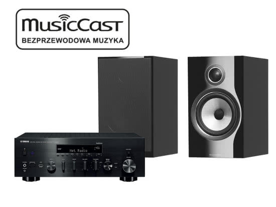 MusicCast R-N803D + Bowers & Wilkins 706 S2