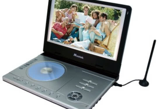 Przenośne DVD Musteka z tunerem TV