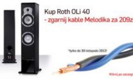 Kup Roth OLi 40 - zgarnij kable Melodiki za 209 zł