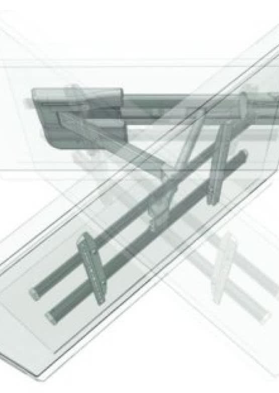 Elektronicznie sterowany uchwyt Glider na LCD/plazmę