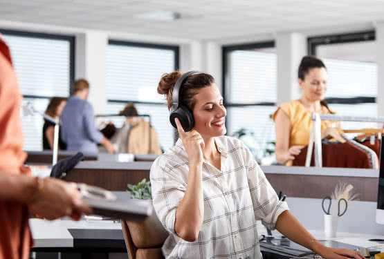 Słuchawki Philips PH805 z systemem aktywnej redukcji szumów