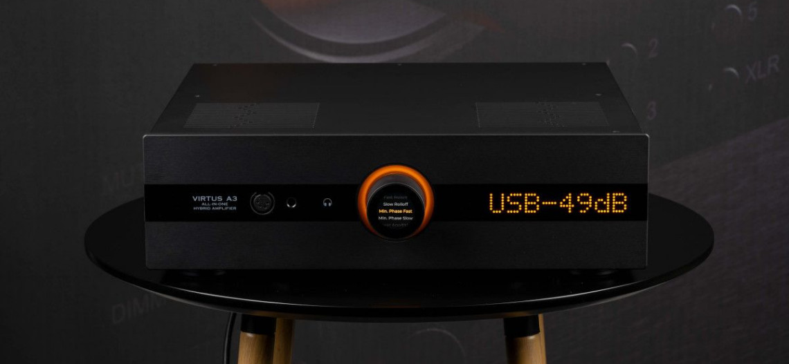 Nowy hybrydowy wzmacniacz all-in-one Canor Virtus A3