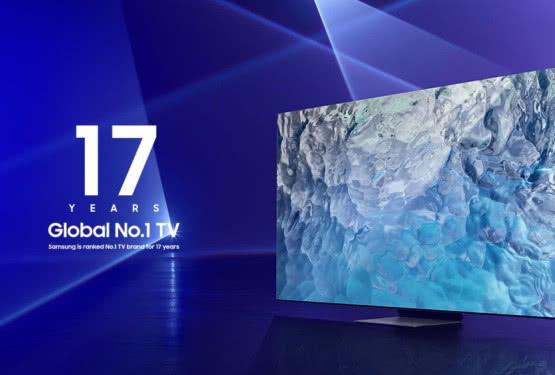Samsung już po raz 17. liderem globalnego rynku telewizorów