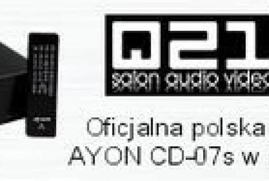 Oficjalna premiera nowego odtwarzacza AYON CD-07s w salonie Q21