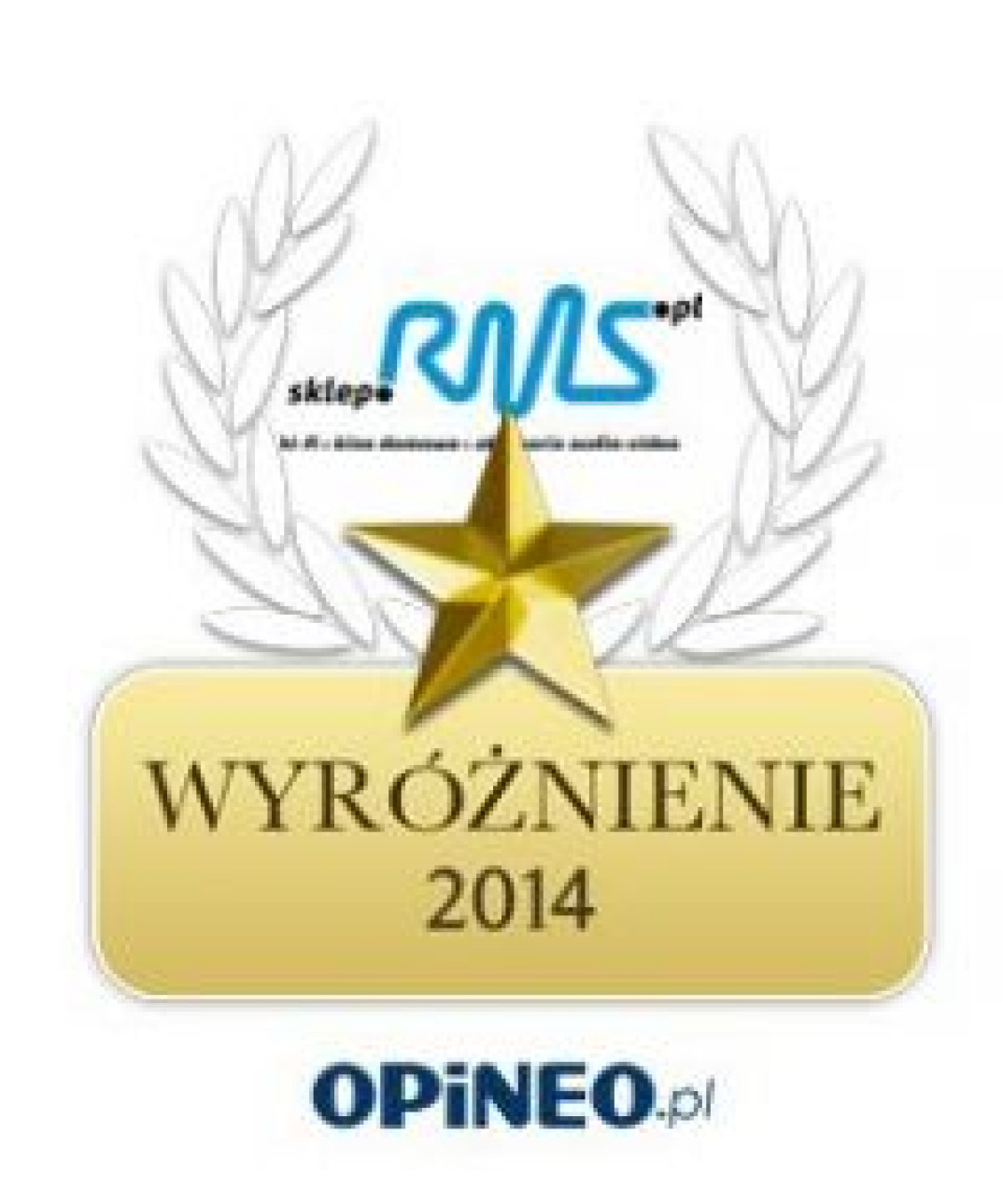 Sklep RMS.pl otrzymał wyróżnienie Opineo.pl