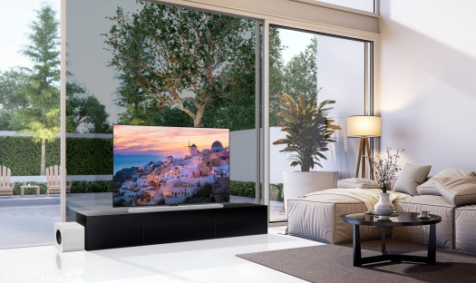 Nagrodzony nagrodą EISA 2023-2024 telewizor Samsung OLED S95C 77" - szczegóły