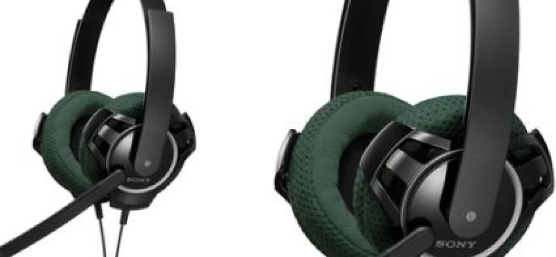 Zestawy słuchawkowe i mikrofony Sony
