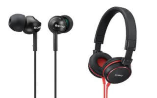 Nowe słuchawki Sony MDR-ZX i MDR-EX