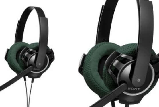 Zestawy słuchawkowe i mikrofony Sony