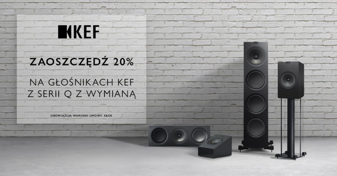 20% zniżka na KEF Q w salonie Q21