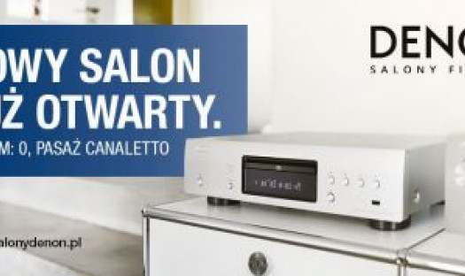 Salon Firmowy Denon w warszawskim centrum handlowym Arkadia