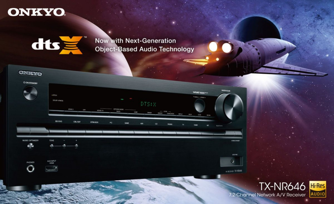 Amplitunery Onkyo TX-NR646 i TX-RZ800 taniej w salonie Q21