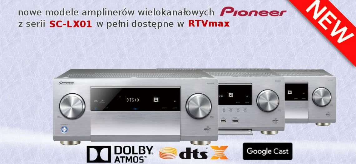 Amplitunery Pioneer z serii SC-LX w ofercie salonu RTVmax