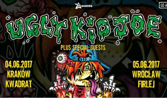 Ugly Kid Joe na dwóch koncertach w Polsce
