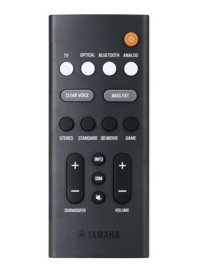 Soundbar Yamaha SR-C30A - pilot