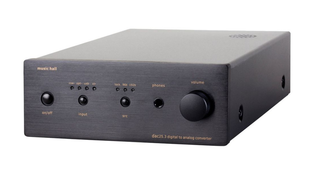 Music Hall dac25.3 - cyfra o lampowym charakterze