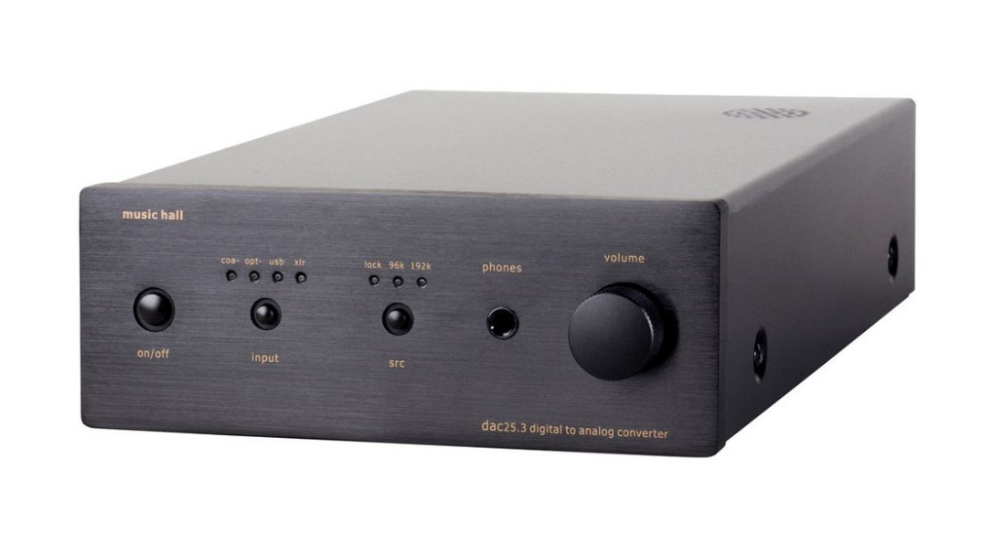 Music Hall dac25.3 - cyfra o lampowym charakterze
