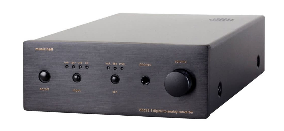 Music Hall dac25.3 - cyfra o lampowym charakterze