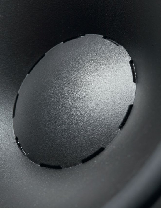 Materiał MSP, wprowadzony prawie pół wieku temu, okazuje się dla Dynaudio najlepszy. Ma tyle zalet akustycznych, technologicznych, ekonomicznych i estetycznych, że wciąż broni swojej pozycji – we wszystkich głośnikach niskotonowych, średniotonowych i nisko-średniotonowych.Również dzięki niemu (jak i tekstylnym kopułkom) współczesne Dynaudio może brzmieć (i w tym miejscu wyglądać) podobnie jak dawne, co wielu miłośników firmy bardzo cieszy, więc tak trzymać.