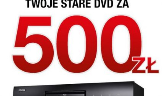 Przynieś stare DVD, otrzymaj zniżkę na zakup blu-ray`a Denon
