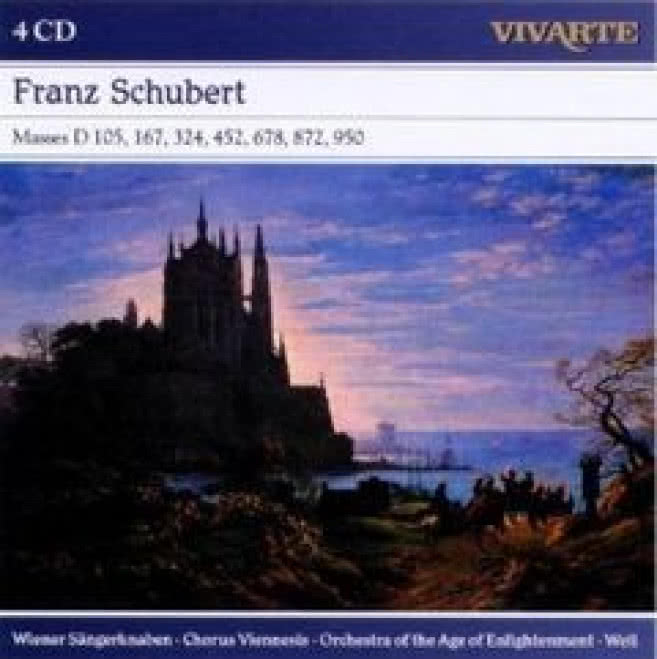 Franz Schubert: Masses D 105, 167, 324, 452, 678, 872, 950