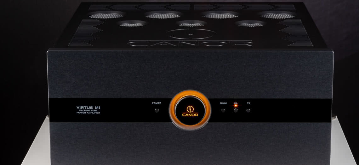 Nowości Canor Audio - przedwzmacniacz stereo Hyperion P1 i końcówka mocy mono 110W Virtus M1
