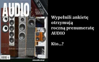 Wypełnij ankietę, wygraj prenumeratę Audio