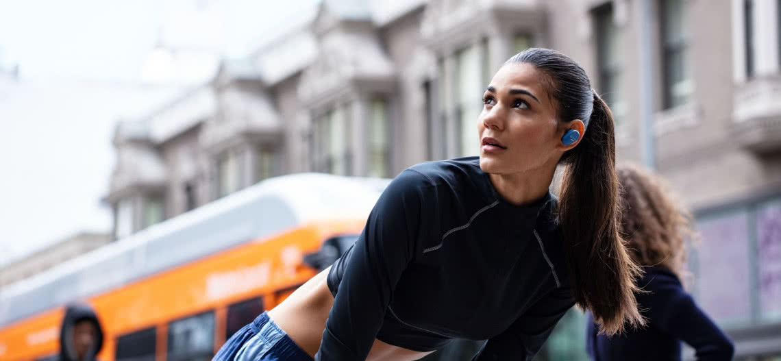 Bezprzewodowe słuchawki Sony WF-SP800N