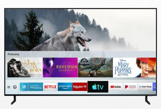 Telewizory Samsung Smart TV z Apple TV i AirPlay 2