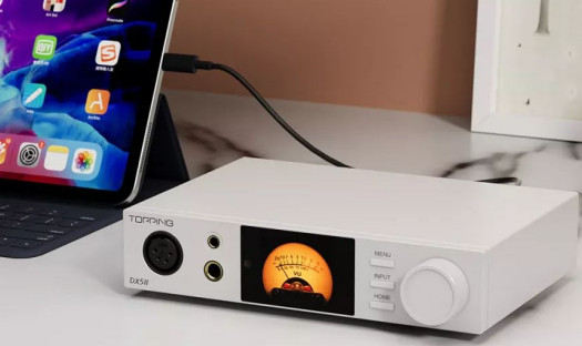 Wzmacniacz słuchawkowy z DAC (DAC/AMP) Topping DX5 II - podwójny certyfikat Hi-Res, chip ESS ES9039Q2M