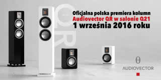 Odsłuchy kolumn Audiovector QR1 i QR3  w salonie Q21