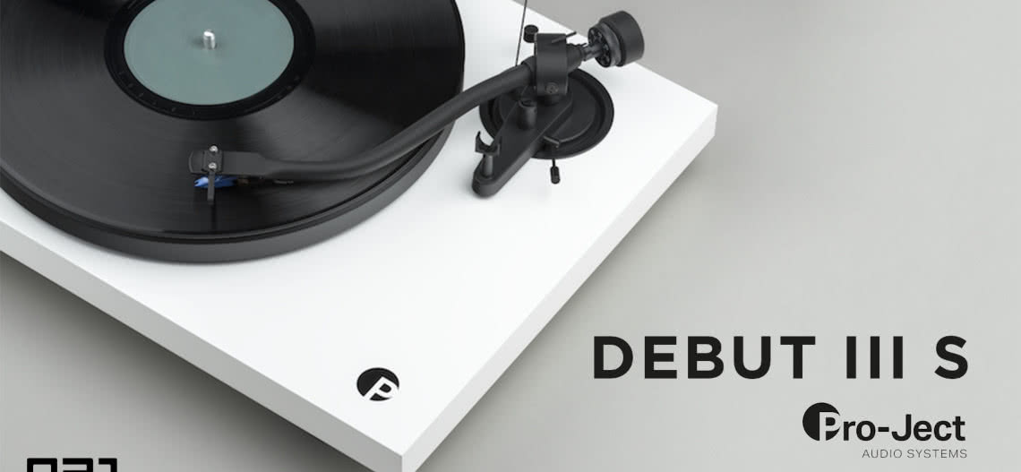Gramofon Pro-Ject Debut III S w salonie Q21
