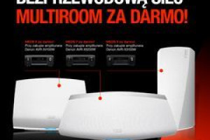 Multiroom za darmo przy zakupie amplitunerów Denon