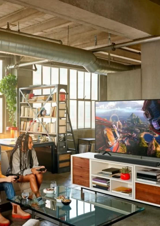 TV Samsung QLED Q60 i soundbar Q60R Harman Kardon