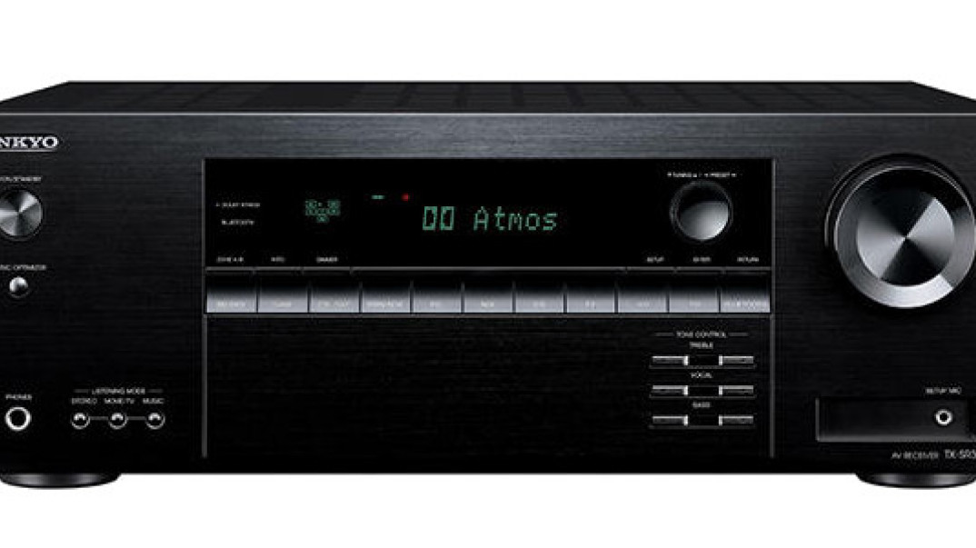Amplituner z Dolby Atmos Onkyo TX-SR393 