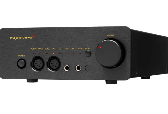 Wzmacniacz słuchawkowy z przedwzmacniaczem gramofonowym Exposure XM HP