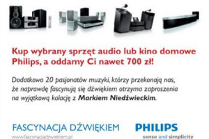 Philips zwraca pieniądze i umawia z Markiem Niedźwieckim