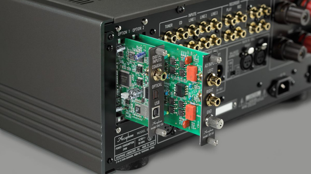 Accuphase: karta AD-50 i DAC-50