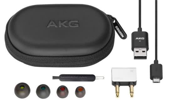 Słuchawki AKG N20 NC - akcesoria